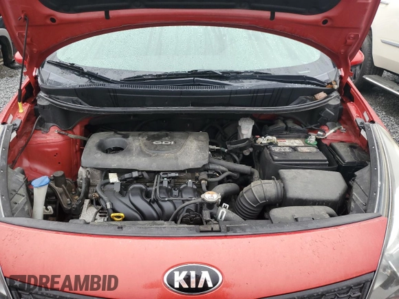 2017 Kia Rio LX with VIN KNADM4A35H6072419, listed as a Copart auction lot 51075235 with 160,480 mi miles and Clean Title. Bid and sale history available at carsss.com. Image 12.