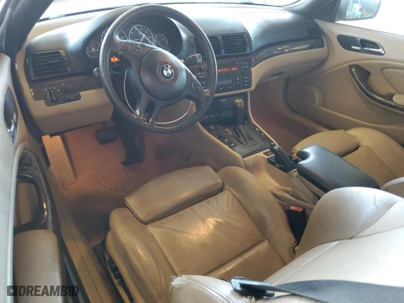2004 BMW 3 Series 330Ci with VIN WBABW53464PL43778, listed as a Copart auction lot 48219235 with 103,671 mi miles and Salvage Title. Bid and sale history available at carsss.com. Image 8.