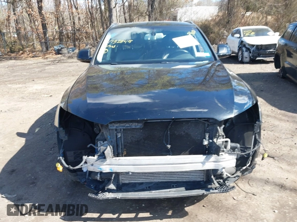 2015 Audi Q5 Premium Plus with VIN WA1LFAFP2FA092635, listed as a IAAI auction lot 41732845 with 104,585 mi miles. Bid and sale history available at carsss.com. Image 12.