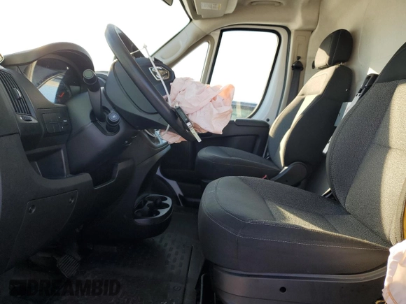 2021 Ram ProMaster Cargo with VIN 3C6LRVBG9ME575955, listed as a Copart auction lot 88149485 with 61,881 mi miles and Salvage Title. Bid and sale history available at carsss.com. Image 7.
