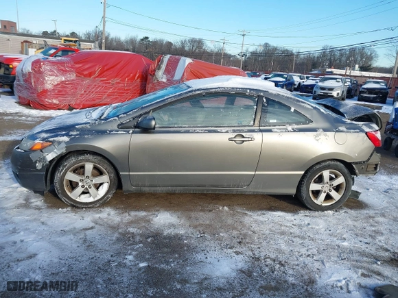 2008 Honda Civic Cpe EX-L with VIN 2HGFG12918H518666, listed as a IAAI auction lot 41373407 with 218,852 mi miles. Bid and sale history available at carsss.com. Image 14.