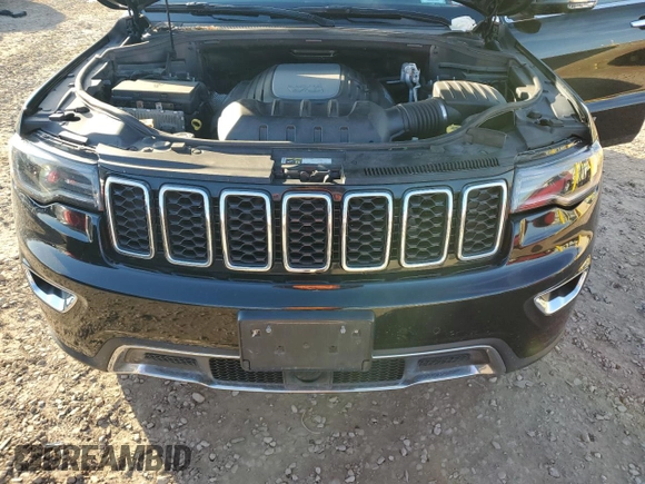 2018 Jeep Grand Cherokee Limited with VIN 1C4RJFBT9JC200504, listed as a Copart auction lot 80481684 with 104,398 mi miles and Salvage title. Bid and sale history available at DreamBid. Image 12.