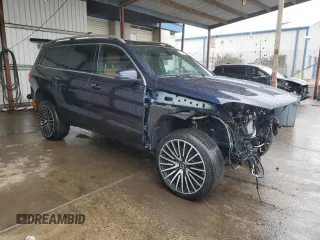 2018 Mercedes-Benz GLS with VIN 4JGDF6EE9JB062201, listed as a Copart auction lot 72274132 with 64,555 mi miles. Bid and sale history available at carsss.com. Image 4.