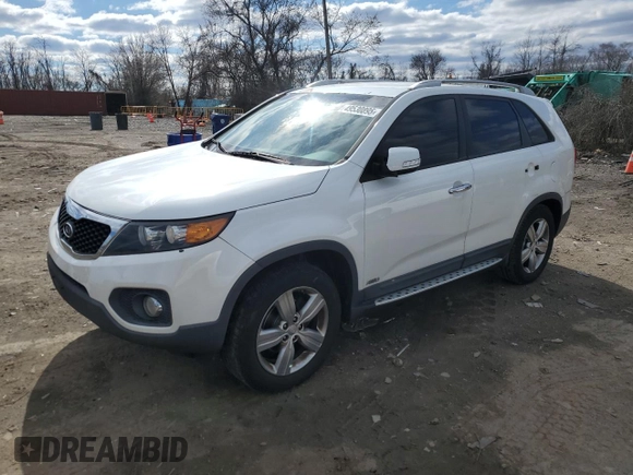 2012 Kia Sorento EX with VIN 5XYKUDA6XCG278104, listed as a Copart auction lot 49530895 with 211,967 mi miles and Clean Title. Bid and sale history available at carsss.com. Image 1.