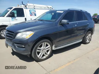 2015 Mercedes-Benz M with VIN 4JGDA5JBXFA541437, listed as a Copart auction lot 55138795 with 192,858 mi miles and Clean Title. Bid and sale history available at carsss.com. Image 1.