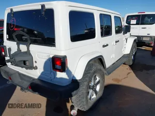 2019 Jeep Wrangler Unlimited Sahara с VIN 1C4HJXEN9KW509839, выставлен на аукционе IAAI как лот 41054085 с пробегом 78 850 миль миль и . История ставок и продаж доступна на DreamBid. Изображение 6.
