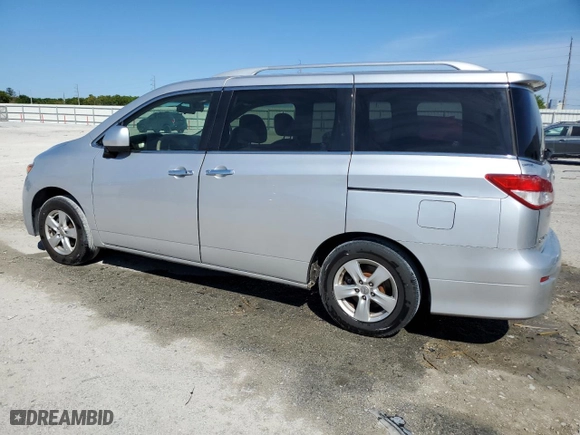 2017 Nissan Quest SV with VIN JN8AE2KP2H9170111, listed as a Copart auction lot 50261145 with 192,786 mi miles and Salvage Title. Bid and sale history available at carsss.com. Image 2.