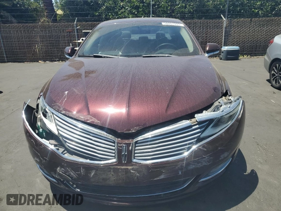 2013 Lincoln MKZ with VIN 3LN6L2GK6DR828916, listed as a Copart auction lot 58607005 with 113,677 mi miles and Salvage title. Bid and sale history available at DreamBid. Image 5.