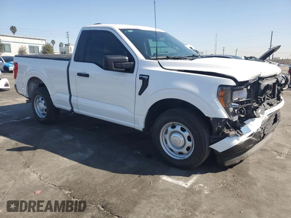 2023 Ford F-150 XL with VIN 1FTMF1CB5PKE11802, listed as a Copart auction lot 46359565 with 38,068 mi miles and Salvage Title. Bid and sale history available at carsss.com. Image 4.