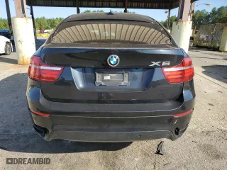 2014 BMW X6 50i with VIN 5UXFG8C54EL593085, listed as a Copart auction lot 75775084 with 0 mi miles and Salvage Title. Bid and sale history available at carsss.com. Image 6.