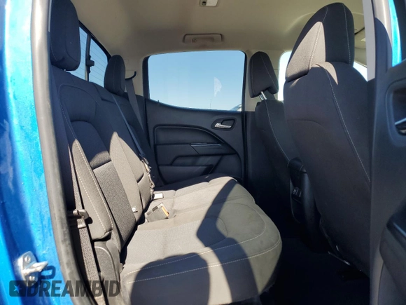 2022 Chevrolet Colorado 2WD LT with VIN 1GCGSCEA1N1297471, listed as a Copart auction lot 87853335 with 59,553 mi miles and Salvage title. Bid and sale history available at DreamBid. Image 10.