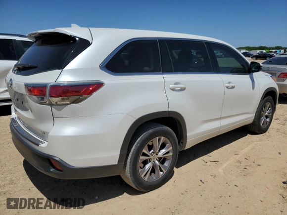 2015 Toyota Highlander LE Plus z VIN 5TDZKRFH6FS117476, wystawiony jako Copart lot #52249075 z przebiegiem 106 474 mil mil oraz Czysty tytuł • Clean title. Historia ofert i sprzedaży dostępna na DreamBid. Obrazek 3.