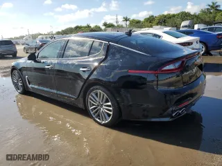 2018 Kia Stinger with VIN KNAE15LA5J6031342, listed as a Copart auction lot 59539884 with 76,189 mi miles and Non Repairable. Bid and sale history available at carsss.com. Image 2.