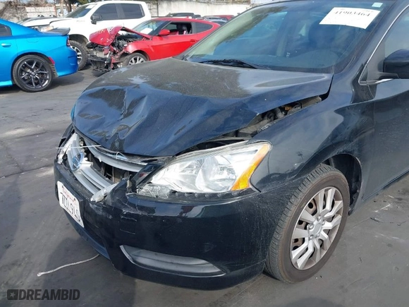 2014 Nissan Sentra SV with VIN 3N1AB7AP7EL697215, listed as a IAAI auction lot 41903464 with 124,977 mi miles. Bid and sale history available at carsss.com. Image 12.