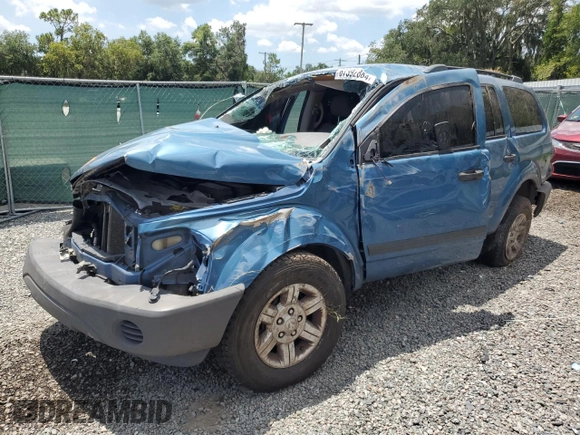 2005 Dodge Durango SXT with VIN 1D4HD38K05F607926, listed as a Copart auction lot 67392884 with Not provided miles and Salvage title. Bid and sale history available at DreamBid. Image 1.