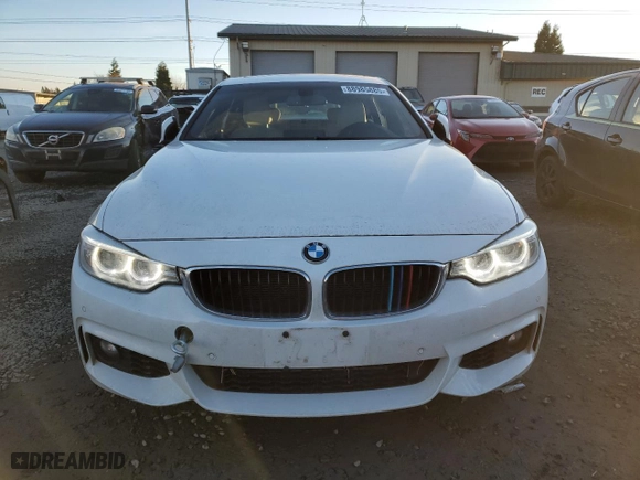 2016 BMW 4 Series 428i with VIN WBA4A9C59GGL89777, listed as a Copart auction lot 88985885 with 83,550 mi miles and Salvage Title. Bid and sale history available at carsss.com. Image 5.