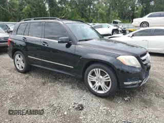 2015 Mercedes-Benz GLK 350 with VIN WDCGG5HB0FG433177, listed as a Copart auction lot 61908814 with 116,566 mi miles and Salvage Title. Bid and sale history available at DreamBid. Image 4.