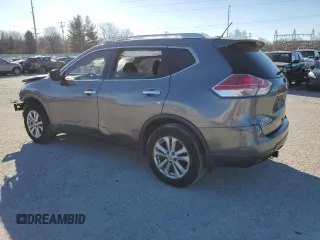 2016 Nissan Rogue SV with VIN KNMAT2MV8GP608413, listed as a Copart auction lot 83377454 with 137,260 mi miles and Non Repairable. Bid and sale history available at carsss.com. Image 2.