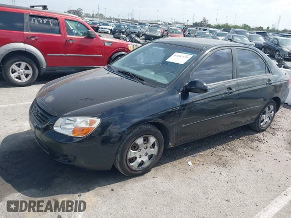 2009 Kia Spectra EX with VIN KNAFE222695594452, listed as a IAAI auction lot 42262174 with 177,254 mi miles and . Bid and sale history available at DreamBid. Image 2.