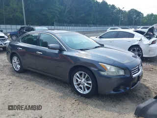 2013 Nissan Maxima SV with VIN 1N4AA5AP4DC823356, listed as a IAAI auction lot 42386580 with 126,717 mi miles and . Bid and sale history available at DreamBid. Image 1.