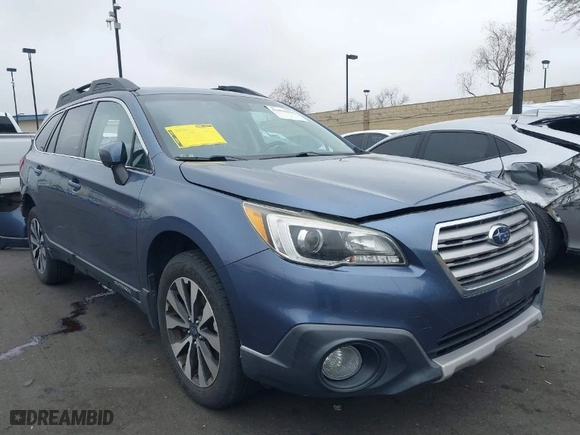 2017 Subaru Outback Limited with VIN 4S4BSANC8H3217698, listed as a IAAI auction lot 41894594 with 96,821 mi miles. Bid and sale history available at carsss.com. Image 1.