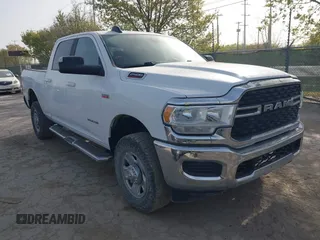 2022 Ram 2500 Big Horn with VIN 3C6UR5DJ9NG197347, listed as a IAAI auction lot 41830292 with 79,890 mi miles. Bid and sale history available at carsss.com. Image 1.