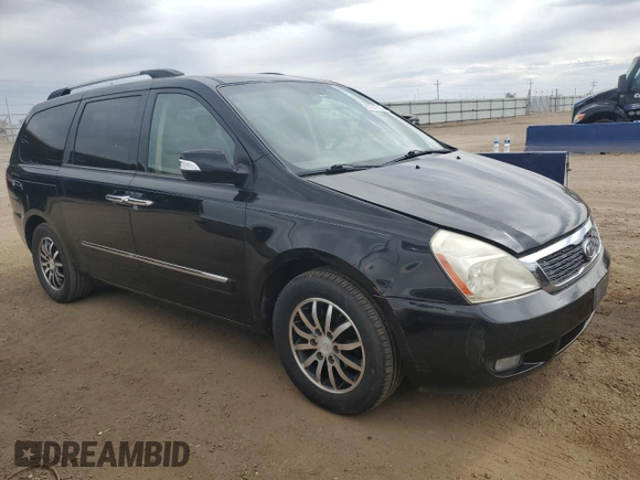 2011 Kia Sedona EX with VIN KNDMH4C76B6370377, listed as a Copart auction lot 51271025 with 170,429 mi miles and Clean Title. Bid and sale history available at carsss.com. Image 4.