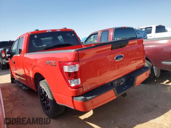 2022 Ford F-150 XL with VIN 1FTEX1CP1NKF06416, listed as a Copart auction lot 86131254 with Not provided miles and Salvage title. Bid and sale history available at DreamBid. Image 2.