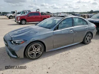 2024 Mercedes-Benz C 300 with VIN W1KAF4HB7RR178065, listed as a Copart auction lot 63899735 with 2,792 mi miles and Salvage title. Bid and sale history available at DreamBid. Image 1.