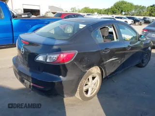 2013 Mazda 3 i SV with VIN JM1BL1TF7D1745060, listed as a IAAI auction lot 41985303 with 132,625 mi miles. Bid and sale history available at carsss.com. Image 4.