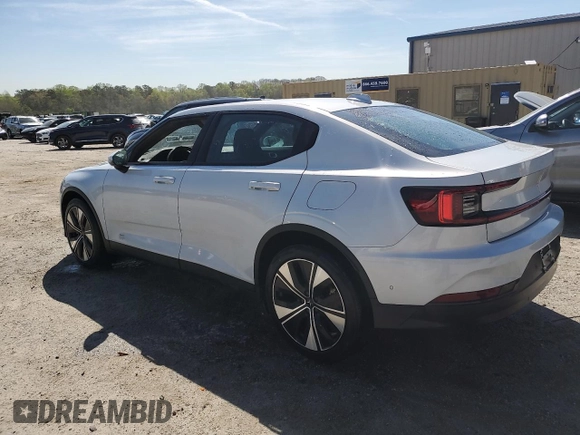 2023 Polestar 2 with VIN YSMEG3KA4PL146472, listed as a Copart auction lot 49918855 with Not Provided miles and Clean Title. Bid and sale history available at DreamBid. Image 2.