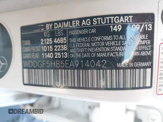 2014 Mercedes-Benz C 350 Sport with VIN WDDGF5HB5EA914042, listed as a IAAI auction lot 41322839 with 53,821 mi miles and . Bid and sale history available at DreamBid. Image 9.