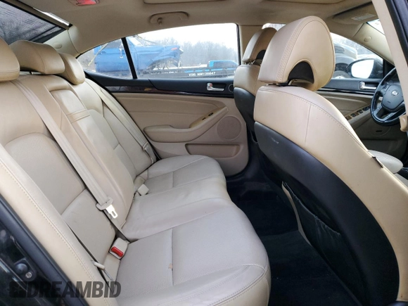 2014 Kia Cadenza Premium with VIN KNALN4D77E5125078, listed as a Copart auction lot 86795824 with 195,203 mi miles and Clean Title. Bid and sale history available at carsss.com. Image 10.