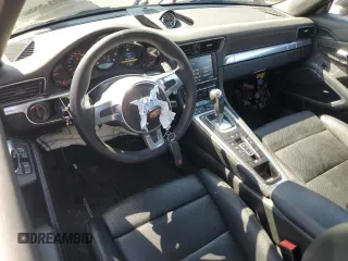 2014 Porsche 911 Carrera with VIN WP0AA2A92ES106763, listed as a Copart auction lot 62423665 with 26,541 mi miles and Salvage title. Bid and sale history available at DreamBid. Image 8.