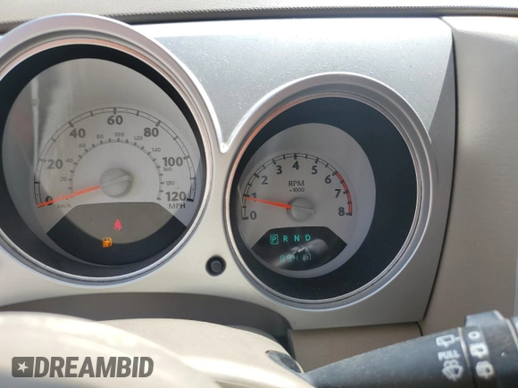 2007 Chrysler PT Cruiser Touring with VIN 3A4FY58B67T571652, listed as a Copart auction lot 54736075 with 89,417 mi miles and Salvage Title. Bid and sale history available at DreamBid. Image 9.