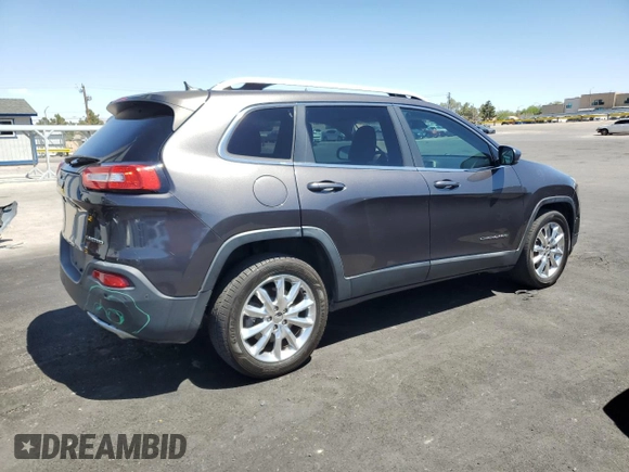 2014 Jeep Cherokee Limited z VIN 1C4PJLDS7EW217025, wystawiony jako Copart lot #62945905 z przebiegiem 96 610 mil mil oraz Czysty tytuł • Clean title. Historia ofert i sprzedaży dostępna na DreamBid. Obrazek 3.