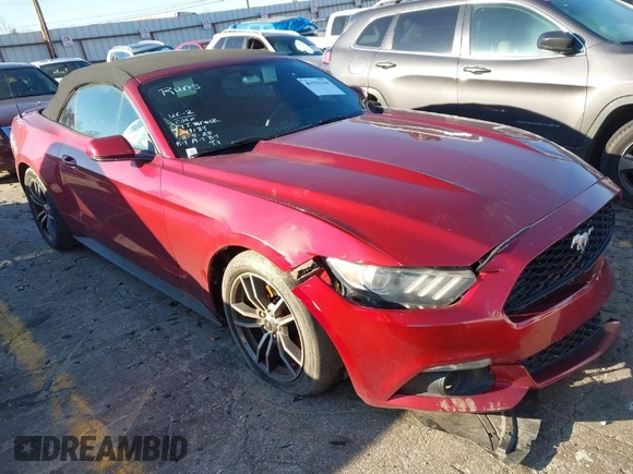 2016 Ford Mustang EcoBoost Premium with VIN 1FATP8UH1G5318686, listed as a IAAI auction lot 41578144 with 163,821 mi miles and . Bid and sale history available at carsss.com. Image 1.