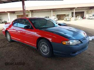 2002 Chevrolet Monte Carlo LS with VIN 2G1WW12E629156195, listed as a IAAI auction lot 41940035 with 146,146 mi miles. Bid and sale history available at carsss.com. Image 1.