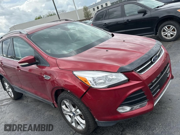 2015 Ford Escape Titanium with VIN 1FMCU9J95FUA02634, listed as a Copart auction lot 54895175 with 137,335 mi miles and Clean Title. Bid and sale history available at carsss.com. Image 1.