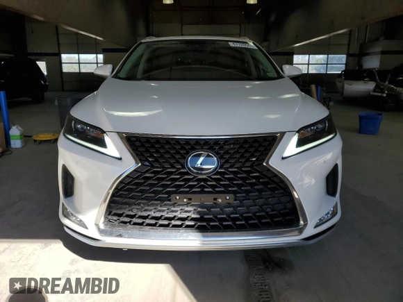 2022 Lexus RX with VIN JTJHZKEA2N2024718, listed as a Copart auction lot 47320555 with 35,742 mi miles and Salvage Title. Bid and sale history available at carsss.com. Image 5.