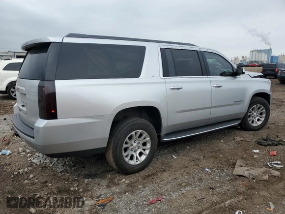 2017 GMC Yukon XL SLT with VIN 1GKS2GKC0HR368385, listed as a Copart auction lot 54260245 with 90,942 mi miles and Salvage title. Bid and sale history available at DreamBid. Image 3.