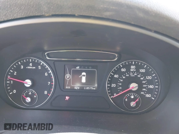 2018 Kia Sorento LX with VIN 5XYPGDA37JG376605, listed as a IAAI auction lot 41812731 with 118,579 mi miles. Bid and sale history available at carsss.com. Image 7.