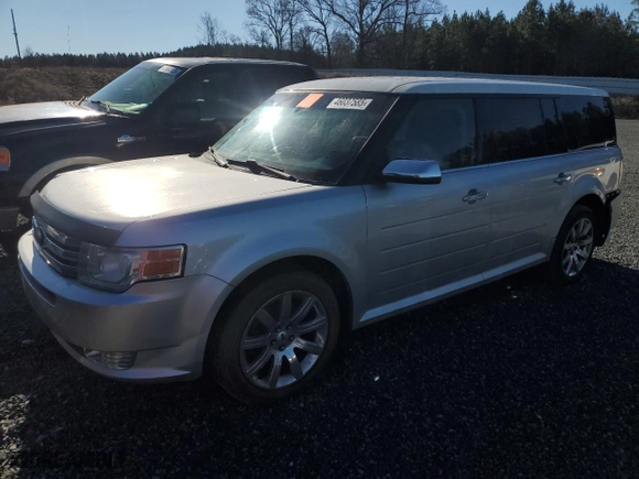 2012 Ford Flex Limited with VIN 2FMGK5DC6CBD14454, listed as a Copart auction lot 46037585 with 156,058 mi miles and Salvage Title. Bid and sale history available at carsss.com. Image 1.