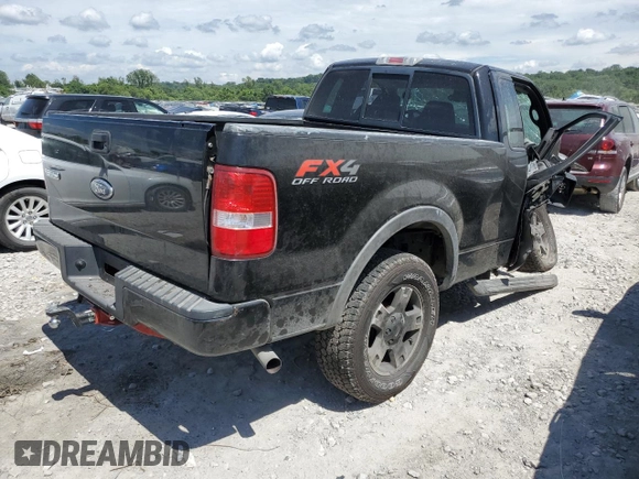 2004 Ford F-150 XL with VIN 1FTRF14544NB61476, listed as a Copart auction lot 59102324 with 142,110 mi miles and Salvage Title. Bid and sale history available at DreamBid. Image 3.