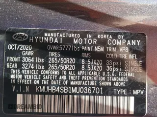 2021 Genesis GV80 с VIN KMUHB4SB1MU036701, выставлен на аукционе Copart как лот 64461735 с пробегом 54 990 миль миль и Списание • Salvage title. История ставок и продаж доступна на DreamBid. Изображение 13.