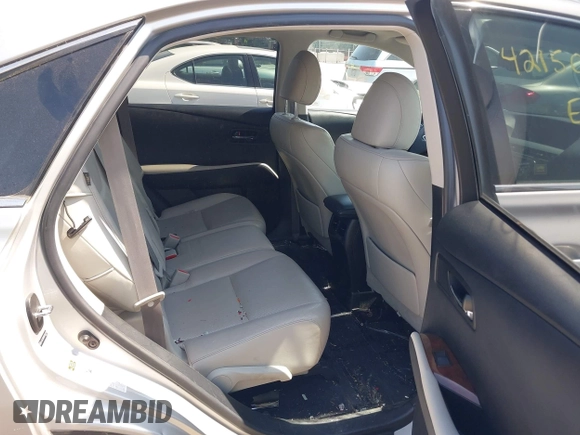 2010 Lexus RX 450h with VIN JTJBC1BA2A2412774, listed as a IAAI auction lot 42150247 with 148,920 mi miles and . Bid and sale history available at DreamBid. Image 8.