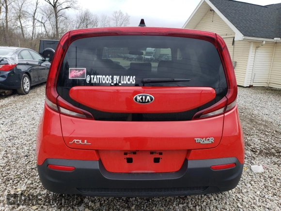 2020 Kia Soul S with VIN KNDJ23AUXL7704915, listed as a Copart auction lot 52959575 with 128,779 mi miles and Clean Title. Bid and sale history available at carsss.com. Image 6.