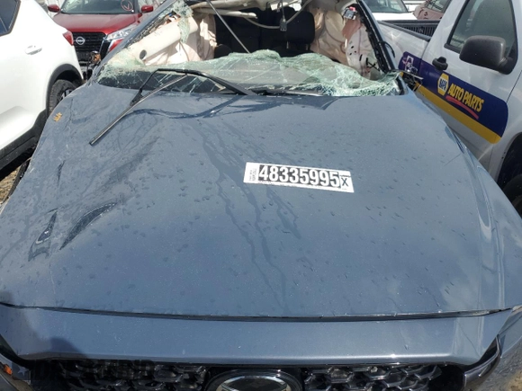 2024 Mazda CX-5 S Carbon Edition with VIN JM3KFBCLXR0465981, listed as a Copart auction lot 48335995 with Not Provided miles and Salvage Title. Bid and sale history available at DreamBid. Image 11.