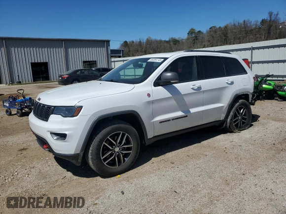 2018 Jeep Grand Cherokee Trailhawk with VIN 1C4RJFLG9JC274619, listed as a Copart auction lot 50354745 with 104,581 mi miles and Salvage title. Bid and sale history available at DreamBid. Image 1.