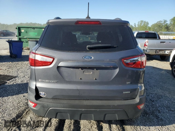 2018 Ford EcoSport SE with VIN MAJ3P1TE4JC220429, listed as a Copart auction lot 52817305 with 64,692 mi miles and Salvage title. Bid and sale history available at DreamBid. Image 6.